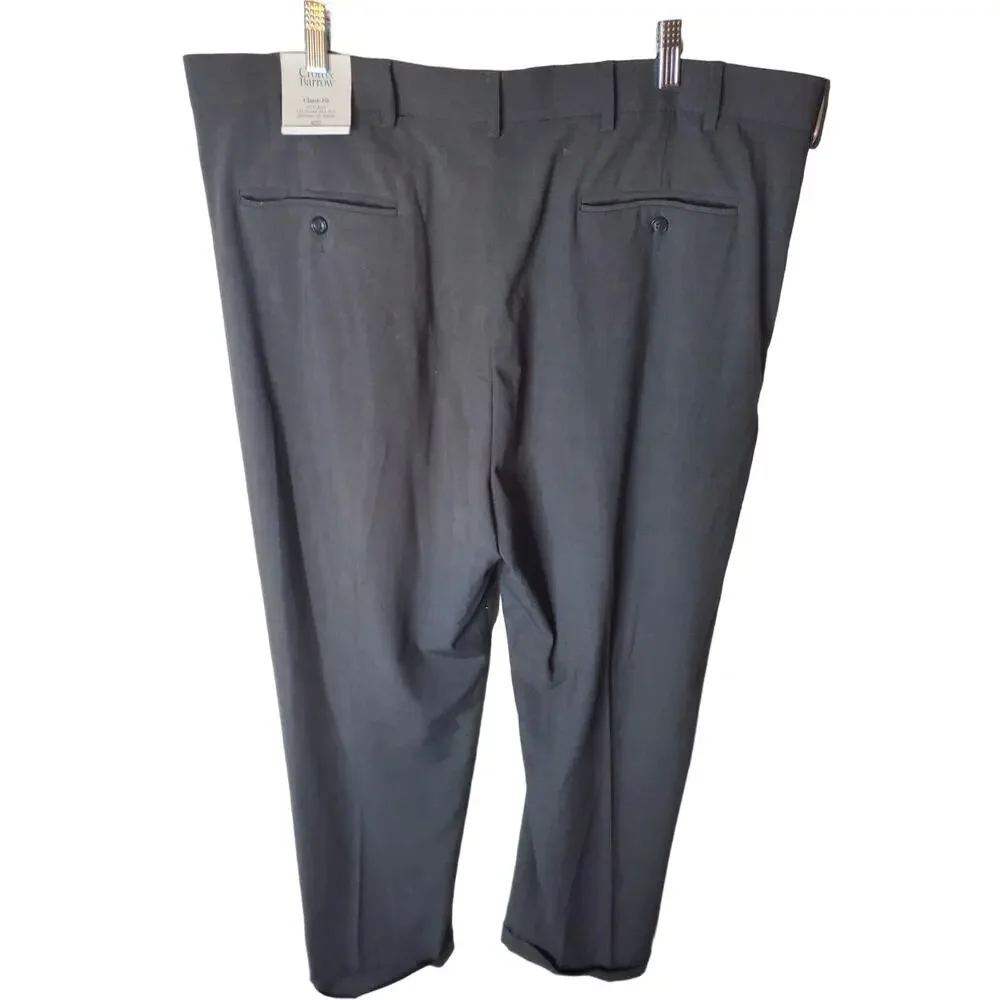 Croft & Barrow Classic Fit 42/32 Dress Slacks, NWT, Gray